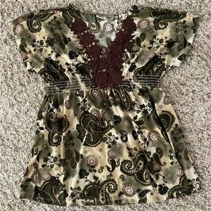 Route 66 Babydoll Top